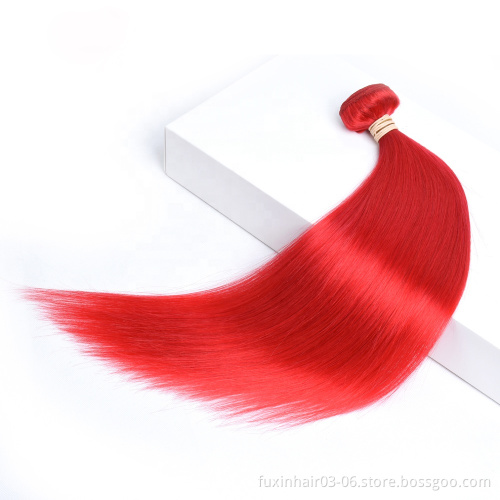 Hair Extensions in USA Jumbo Braids Straight Best Selling Products 2018 Virgin Human Red Hair Weaving Indian Silky Straight Wave